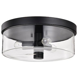 Clarksville - 3 Light Flush Mount-6.13 Inches Tall and 15 Inches Wide - 1342222