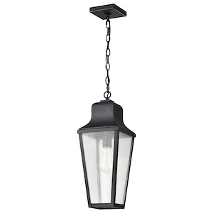 Lawrence - 1 Light Outdoor Hanging Lantern-20 Inches Tall and 7.63 Inches Wide - 1342248