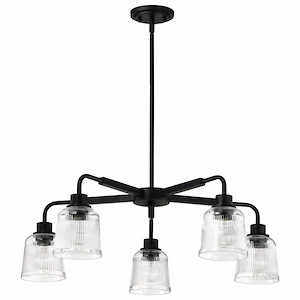 Grayson - 5 Light Chandelier-9.13 Inch Tall and 30 Inch Wide - 1377126