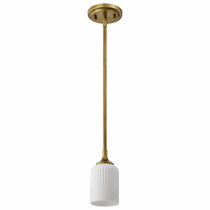 Solara - 1 Light Mini Pendant-7.25 Inch Tall and 5 Inch Wide - 1377131