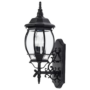 Central Park-Three Light Outdoor Wall Lantern-7.375 Inches Wide by 22.75 Inches High - 184334