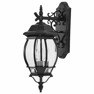 Central Park-Three Light Outdoor Wall Lantern-7.375 Inches Wide by 22.75 Inches High - 184331