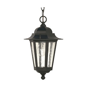 Cornerstone-One Light Outdoor Hanging Lantern-7 Inches Wide by 12.625 Inches High - 184348