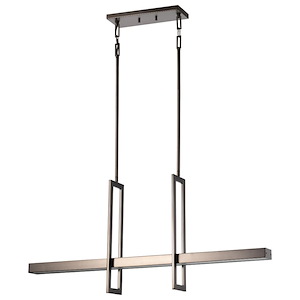 Frame-Three Module-Island Pendant-36 Inches Wide by 59 Inches High - 350037