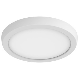 Blink Pro - 11W CCT Selectable LED Round Edge Lit Flush Mount In Utilitarian Style-0.67 Inches Tall and 7 Inches Wide - 1302630