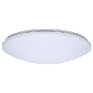 ColorQuick - 25W LED CCT Selectable Round Cloud Flush Mount with Sensor-4.13 Inch Tall and 18.9 Inch Wide - 1363834