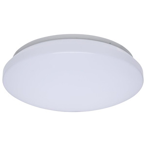 ColorQuick - 14W LED CCT Selectable Round Cloud Flush Mount-3.15 Inch Tall and 11.02 Inch Wide - 1363835