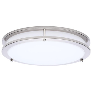 Glamour - 25W LED Flush Mount-2.13 Inch Tall and 12.99 Inch Wide - 1371799