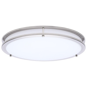 Glamour - 25W LED Flush Mount-2.13 Inch Tall and 16.93 Inch Wide - 1371800