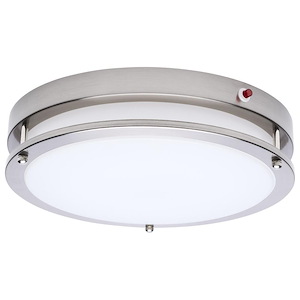 ColorQuick - 25W LED Flush Mount-2.99 Inch Tall and 13 Inch Wide - 1372765