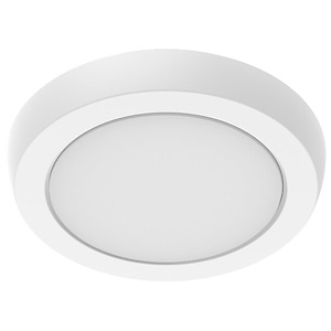 Blink Performer - 8W CCT Selectable LED Round Flush Mount In Utilitarian Style-0.67 Inches Tall and 5 Inches Wide - 1325257
