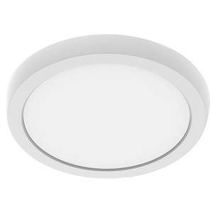 Blink Performer - 10W CCT Selectable LED Round Flush Mount In Utilitarian Style-0.67 Inches Tall and 7 Inches Wide - 1325331