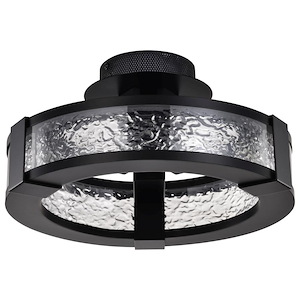 Darrow - 30W LED Semi-Flush Mount-7.5 Inches Tall and 13.75 Inches Wide - 1342251