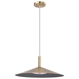 Corrine - 25W CCT Selectable LED Pendant-7.25 Inches Tall and 18 Inches Wide - 1342254