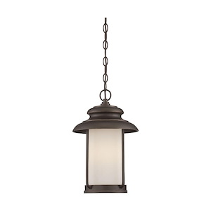 Bethany-9.8W 1 LED Outdoor Hanging Lantern-10 Inches Wide by 15.88 Inches High - 487629