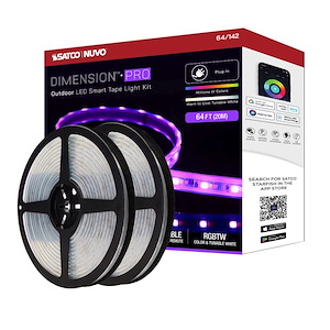 Dimension Pro - 68W LED Tape Light with Plug Connection In Utilitarian Style-787.44 Inches Length and 0.55 Inches Wide - 1310812