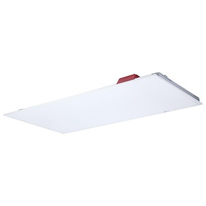 ColorQuick - 277V 50W LED Flat Backlit Panel with EM Battery-23.74 Inch Wide and 47.76 Inch Length - 1393598
