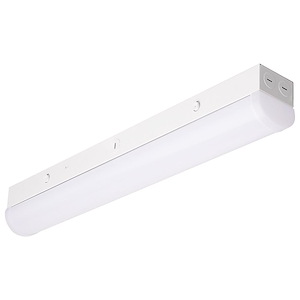 ColorQuick - 20W CCT Selectable LED Linear Strip Light-3.27 Inches Tall and 24 Inches Length - 1315757