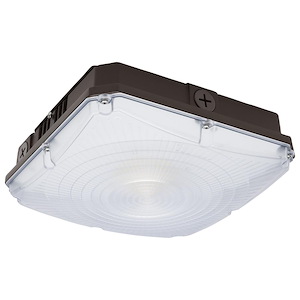 40W LED Flush Mount-3.27 Inch Tall and 8.5 Inch Wide - 1314352