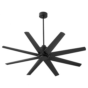 Fleet - 8 Blade Ceiling Fan-13 Inches Tall and 56 Inches Wide