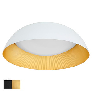 Lucci - 18W 1 LED Flush Mount-5.75 Inch Tall and 18 Inch Wide