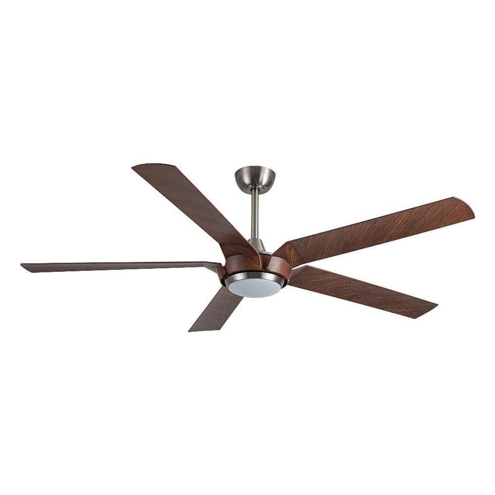 Fury - 5 Blade Ceiling Fan with Light Kit-12.8 Inch Tall and 65 Inch Wide