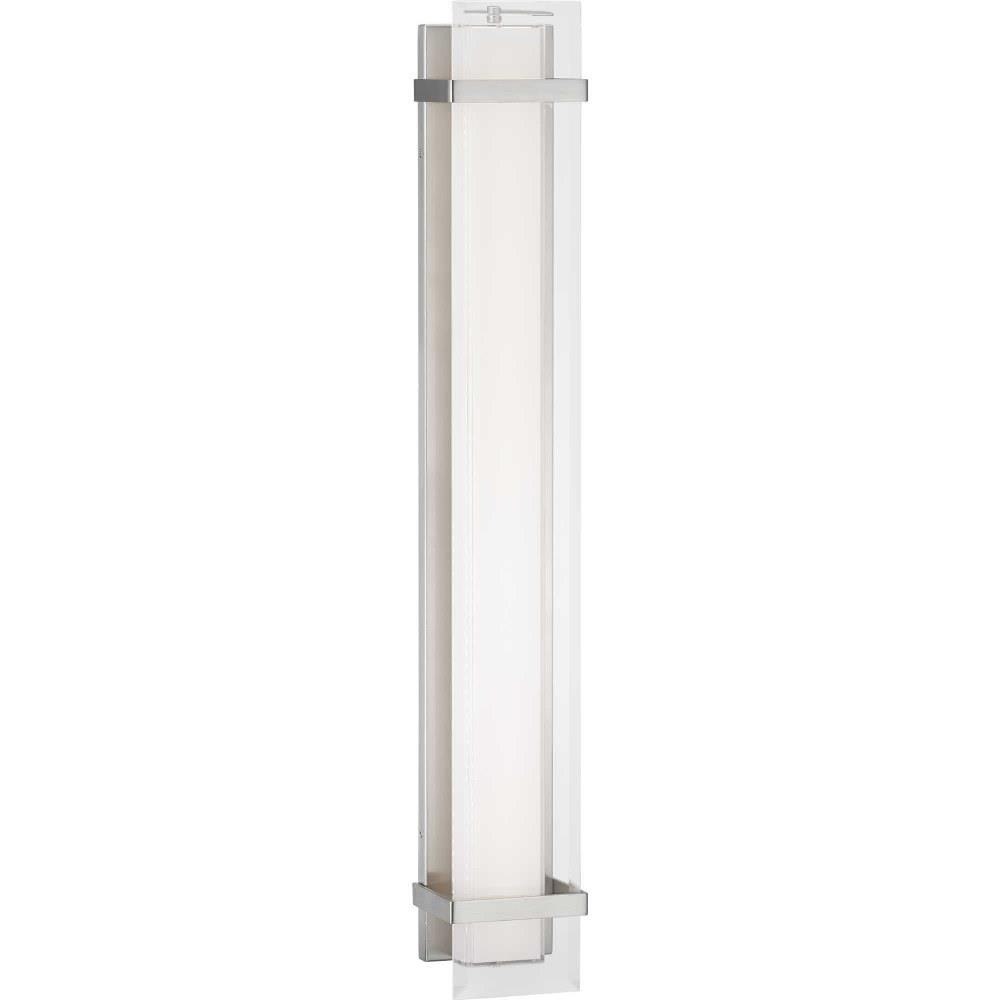 Progress Lighting P300153-009-30 Miter LED Light Beveled Shade in  Luxe and Modern style 34 Inches wide by Inches high