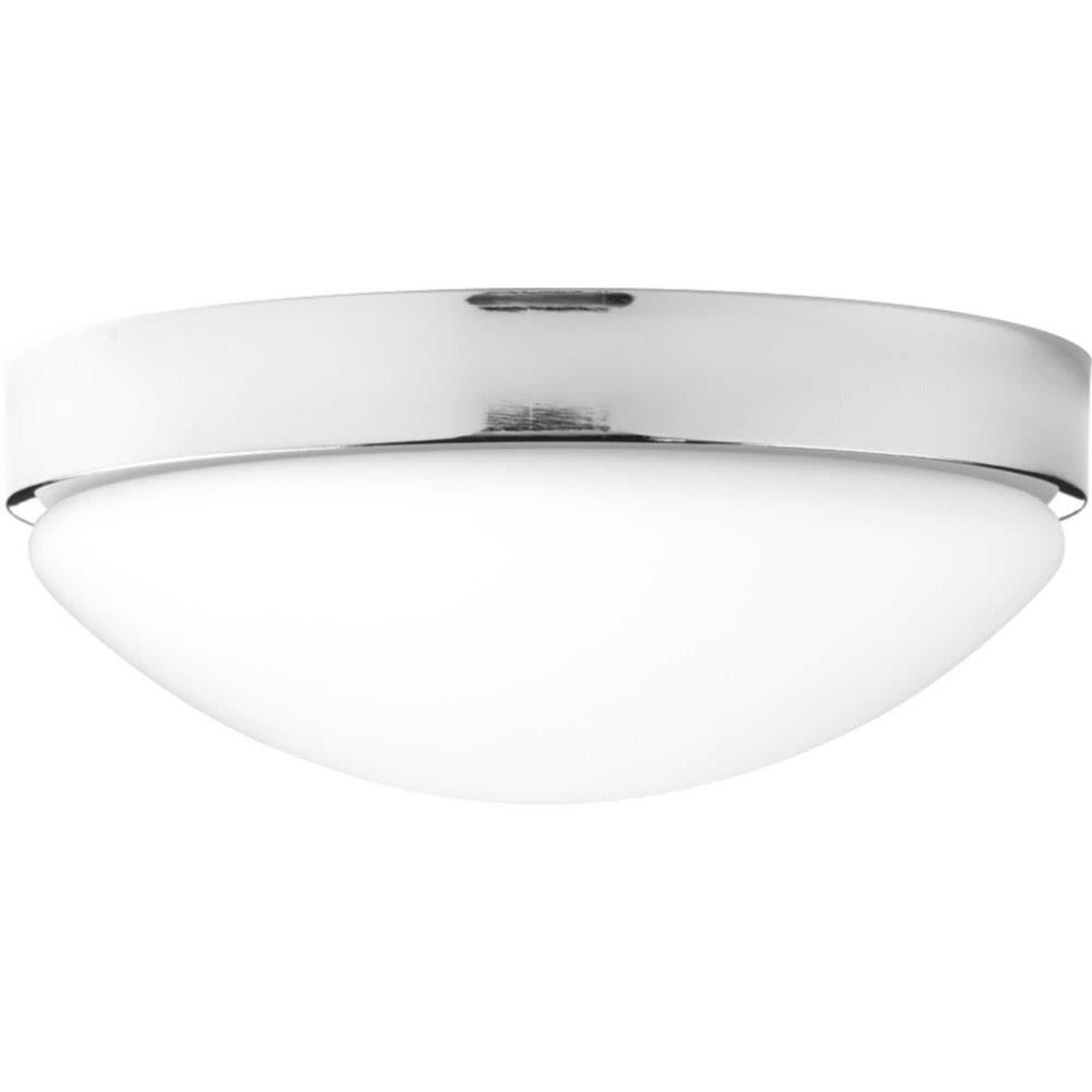 Progress-Lighting---P350105-109-30---Elevate---Close-to-Ceiling -Light---1-Light---Bowl-Shade-in-Mid-Century-Modern-style---13-Inches-wide-by-5.25-Inches-high