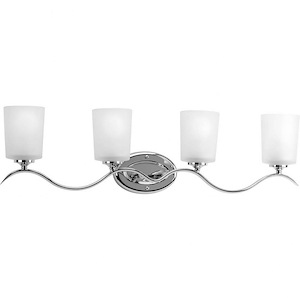 Inspire - 4 Light in Transitional and Traditional style - 31.38 Inches wide by 8.5 Inches high