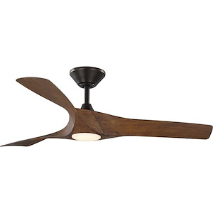 Ryne - 52 Inch 3 Blade Ceiling Fan with Light Kit