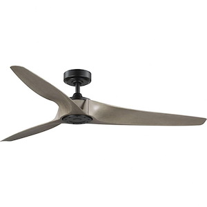 Manvel - 3 Blade Ceiling Fan In Urban Industrial Style-11.25 Inches Tall and 60 Inches Wide - 1265490