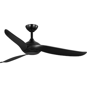 Conte - 3 Blade Ceiling Fan with Light Kit In Contemporary Style-14.06 Inches Tall and 52 Inches Wide