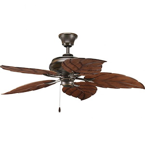 AirPro Outdoor - Wide - Ceiling Fan - Damp Rated in Transitional style - 52 Inches wide by 17.38 Inches high