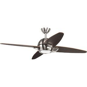 Soar - Wide - Ceiling Fan - 1 Light - Handheld Remote in Modern style - 54 Inches wide by 14.5 Inches high