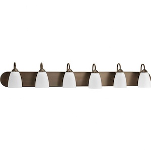 Gather - 6 Light in Transitional and Traditional style - 48 Inches wide by 7.5 Inches high - 281395