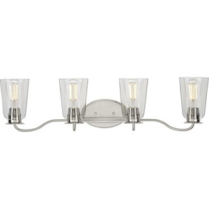 Durrell - 4 Light - Bell Shade in Coastal style - 31.25 Inches wide by 7.88 Inches high - 930125