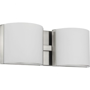 Arch LED - 2 Light in Modern style - 13 Inches wide by 5 Inches high - 1211247