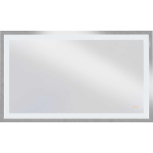 Captarent - 92 1 LED Rectangular Mirror In Contemporary Style-36 Inches Tall and 2.19 Inches Wide - 1325320
