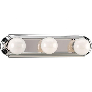 Broadway - 3 Light in Traditional style - 18 Inches wide by 4.63 Inches high