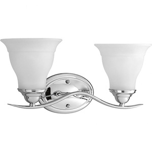 Trinity - 17.25 Inch Width - 2 Light - Line Voltage - Damp Rated