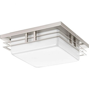 Helm LED - Close-to-Ceiling Light - 1 Light in Modern Craftsman and Modern style - 11 Inches wide by 3.75 Inches high