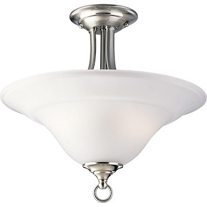 Trinity - Close-to-Ceiling Light - 2 Light in Transitional and Traditional style - 16 Inches wide by 15 Inches high - 117680