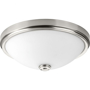 19 Inch 30W 1 LED Round Flush Mount in Modern style - 19 Inches wide by 7.13 Inches high