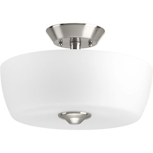 Leap - Close-to-Ceiling Light - 2 Light in Modern style - 14 Inches wide by 8.88 Inches high