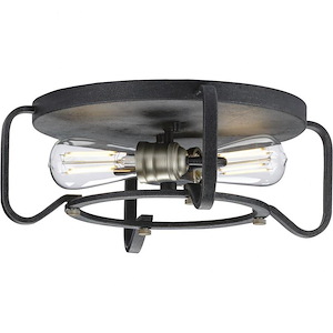 Foster - 6 Inch Height - Close-to-Ceiling Light - 2 Light - Line Voltage