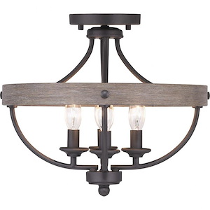 Gulliver - Close-to-Ceiling Light - 4 Light in Coastal style - 15.25 Inches wide by 12.63 Inches high
