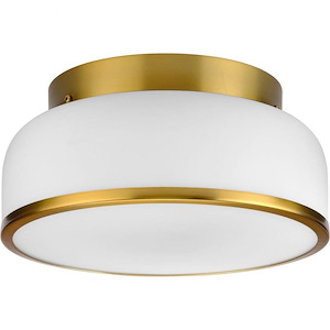 Parkhurst - 30W 2 LED Flush Mount In Traditional Style-5.12 Inches Tall and 11.25 Inches Wide - 1302160