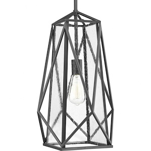 Marque - 1 Light in Bohemian and Urban Industrial and Modern Mountain style - 12 Inches wide by 19.75 Inches high