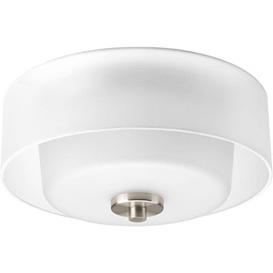 Invite - Close-to-Ceiling Light - 2 Light in New Traditional and Transitional style - 12 Inches wide by 5.38 Inches high - 394743