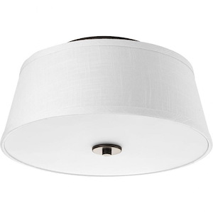 Arden - Close-to-Ceiling Light - 2 Light in Farmhouse style - 14 Inches wide by 6.63 Inches high - 520411